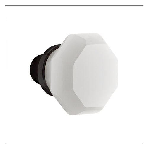 Waldorf White Milk Knob