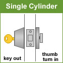 Emtek Single Cylinder Deadbolts