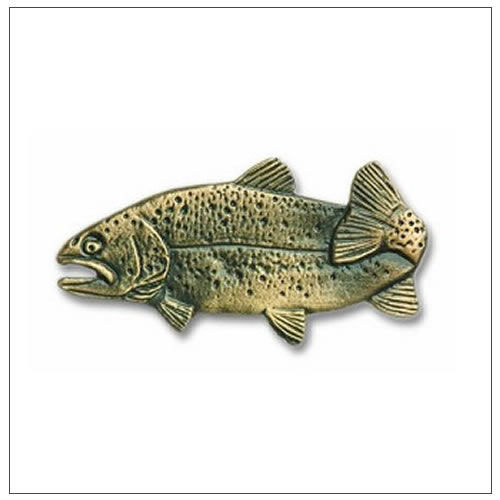 Trout Fish Cabinet Knobs and Cabinet Pulls