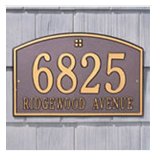 Cape Charles Address Plaques