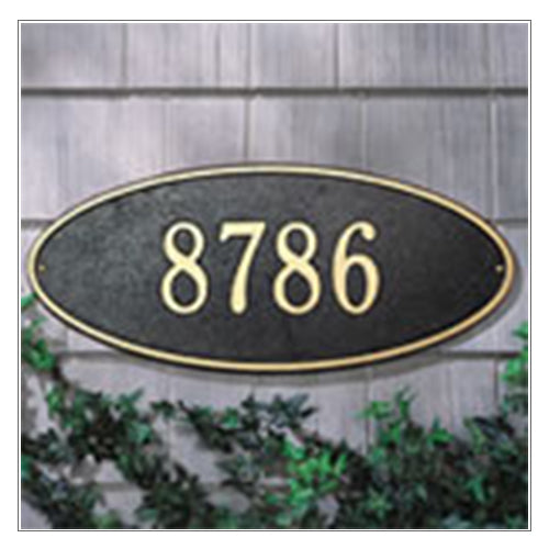 Oval Plaques