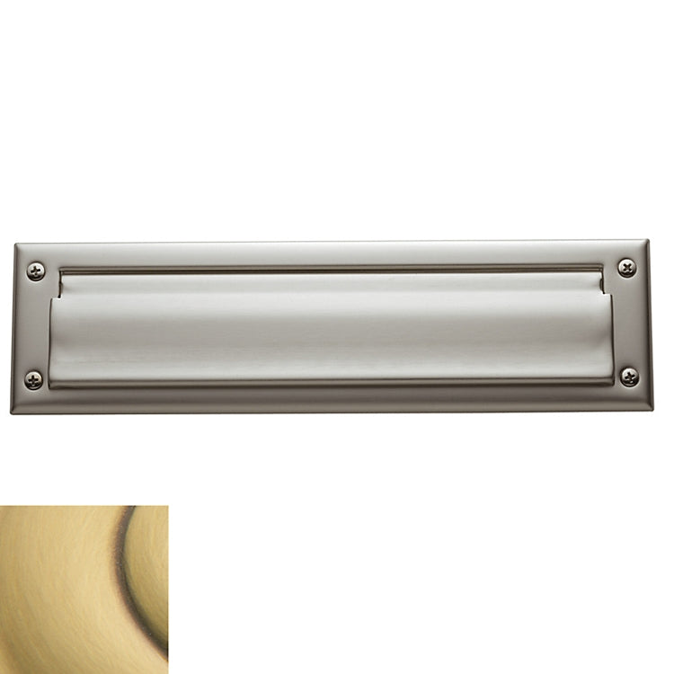 Baldwin Estate 0012 - Satin Brass & Brown