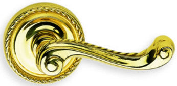 Lever 570 - Polished Brass