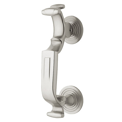 Baldwin "S" Door Knocker Satin Nickel