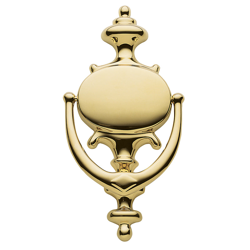 Baldwin Imperial Door Knocker In Polished Brass