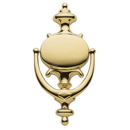 Baldwin Imperial Door Knocker In Polished Brass
