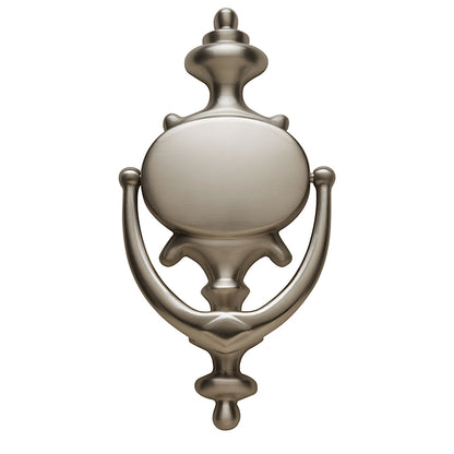 Baldwin Imperial Door Knocker In Satin Nickel
