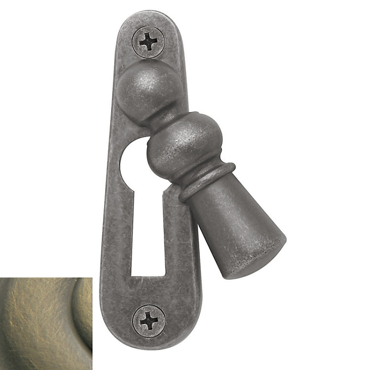 Baldwin Estate 0406 - Satin Brass & Black
