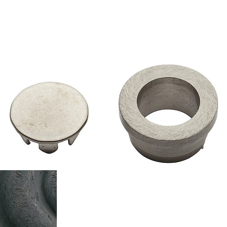 Baldwin Estate 0407 Emergency Trim with Cover - Distressed Oil Rubbed Bronze