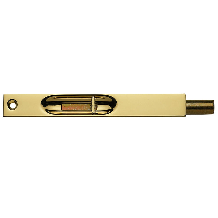 Baldwin Residential Flush Bolt Lifetime Polished Brass