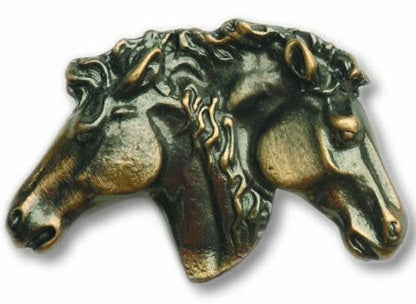 Bucksnort Dual Horse Heads