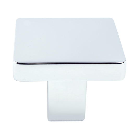 Berenson Contemporary Advantage One Polished Chrome Square Knob