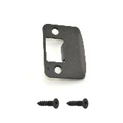 Schlage Full Lip Rounded Corner Strike Plate