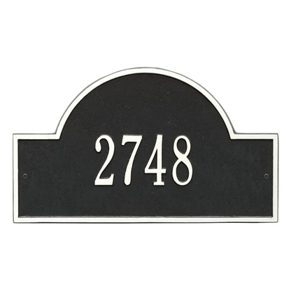 Whitehall Arch Marker Estate Wall - Two Line