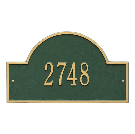 Whitehall Arch Marker Standard Wall - One Line