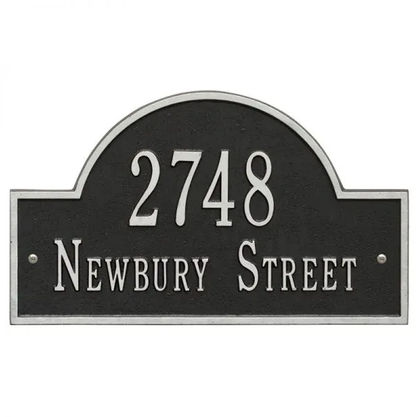 Whitehall Arch Marker Standard Wall - Two Line