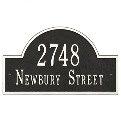 Whitehall Arch Marker Standard Wall - Two Line