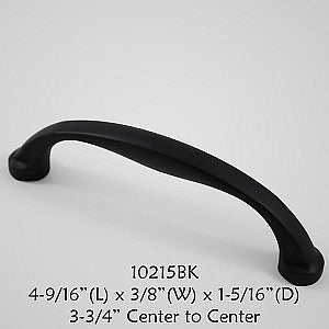 Cabinet Pull-  Shown in Black