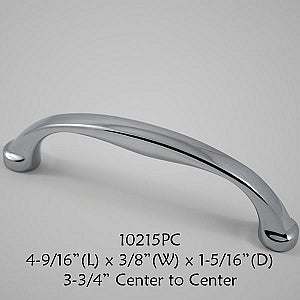 Cabinet Knob -  Shown in Polished Chrome