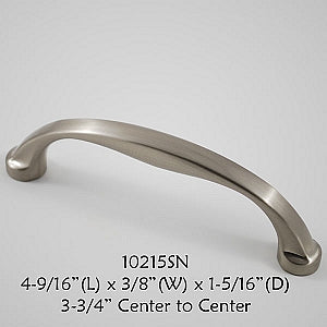 Cabinet Pull -  Shown in Satin Nickel