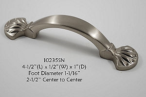 Cabinet Pull -  Shown in Satin Nickel
