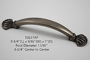 Cabinet Pull -  Shown in Aged Pewter