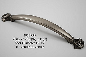 Cabinet Pull -  Shown in Aged Pewter