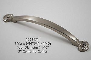 Cabinet Pull -  Shown in Satin Nickel