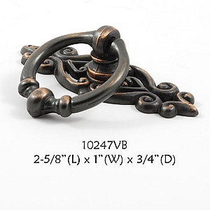 Cabinet Pull -  Shown in Venetian Bronze