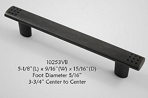 Cabinet Pull -  Shown in Venetian Bronze
