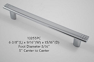 Cabinet Pull-  Shown in Polished Chrome