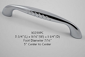 Cabinet Pull -  Shown in Polished Chrome