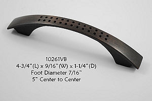 Cabinet Pull -  Shown in Venetian Bronze