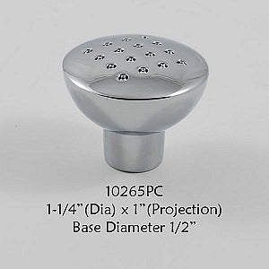 Cabinet Knob -  Shown in Polished Chrome