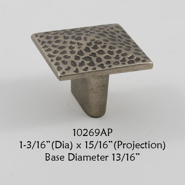 Cabinet Pull -  Shown in Aged Pewter