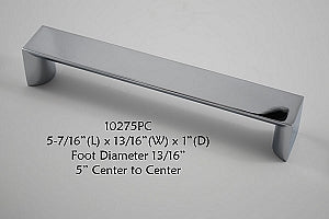 Cabinet Pull -  Shown in Polished Chrome