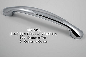 Cabinet Pull -  Shown in Polished Chrome