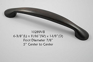 Cabinet Pull -  Shown in Venetian Bronze