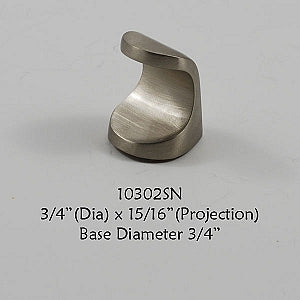 Cabinet Knob -  Shown in Satin Nickel