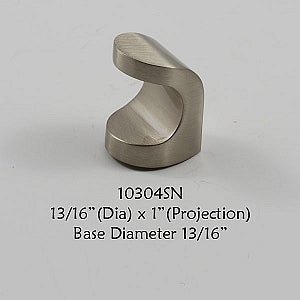 Cabinet Knob -  Shown in Satin Nickel