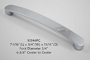 Cabinet Pull -  Shown in Polished Chrome