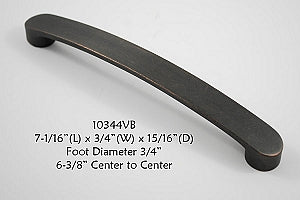Cabinet Pull -  Shown in Venetian Bronze