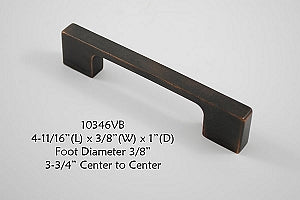 Cabinet Pull -  Shown in Venetian Bronze