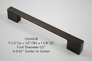 Cabinet Pull -  Shown in Venetian Bronze