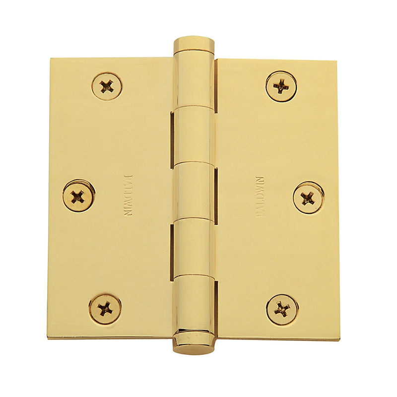 Baldwin 1035 Door Hinge - Lifetime Polished Brass