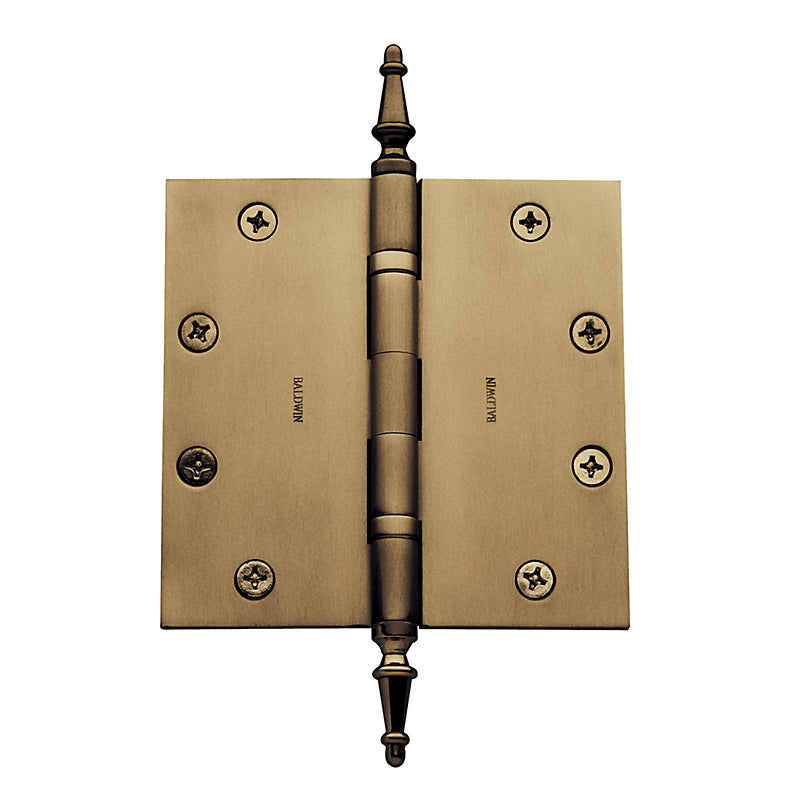 Satin Brass & Black (finial tips not included)