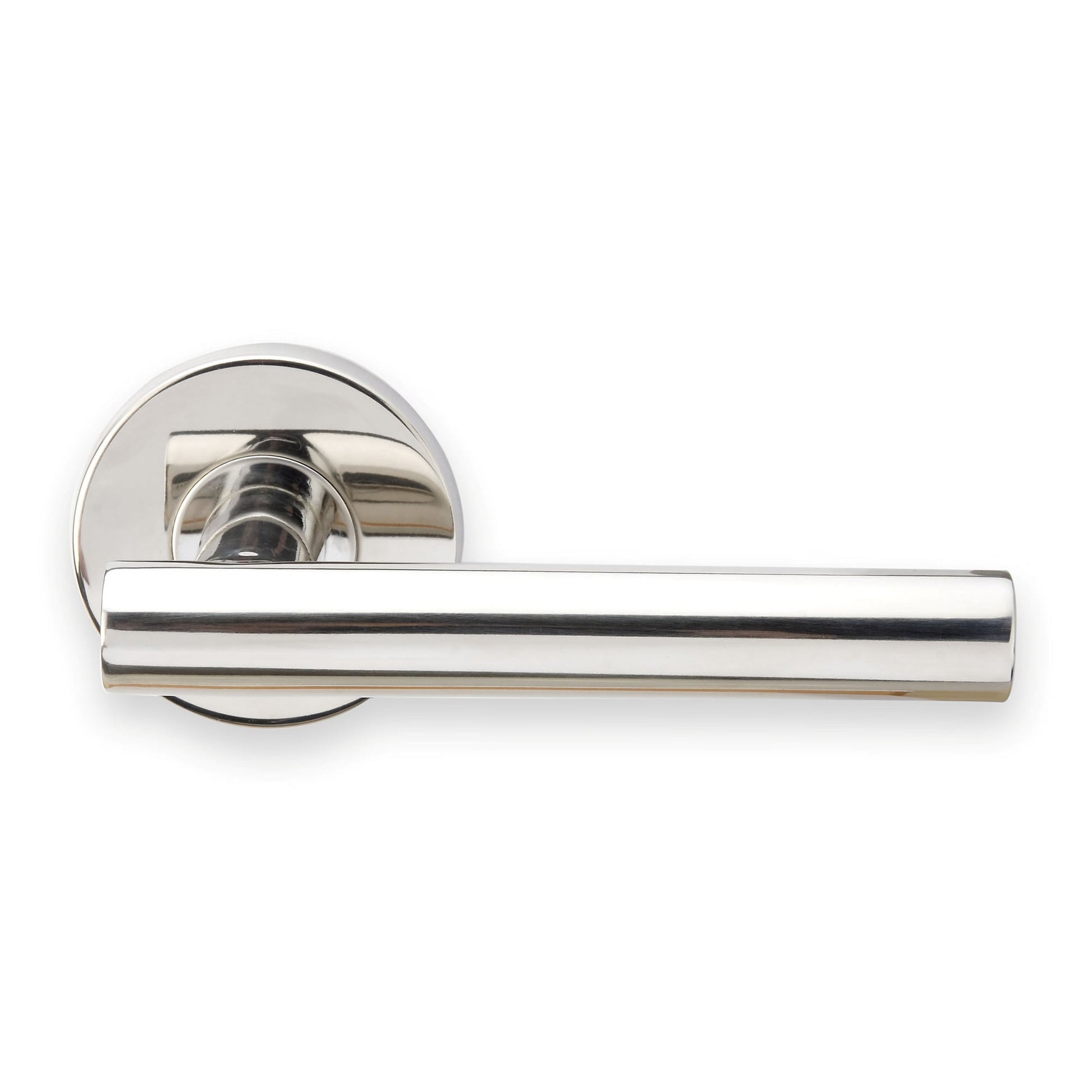 Inox Copenhagen Lever with RA Rosette - Polished Chrome