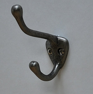 Robe Hook Shown in Antique Pewter