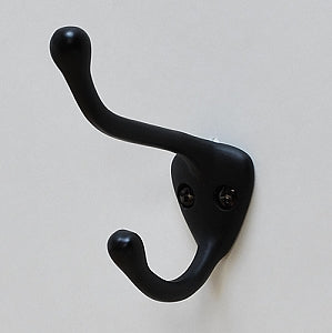Robe Hook Shown in Black