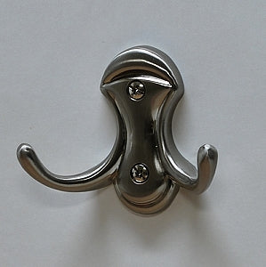 Robe Hook Shown in Satin Nickel